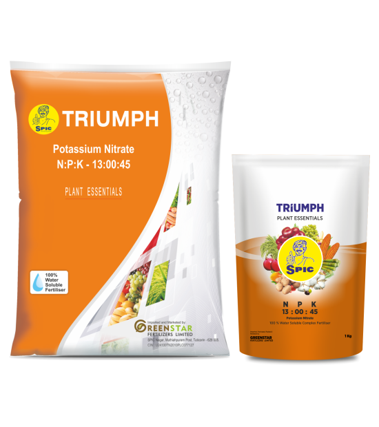 SPIC Triumph (NPK 13 00 45) Pottassium Nitrate