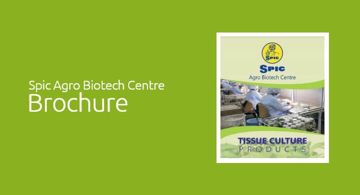 Spic Agro Biotech Centre Brochure